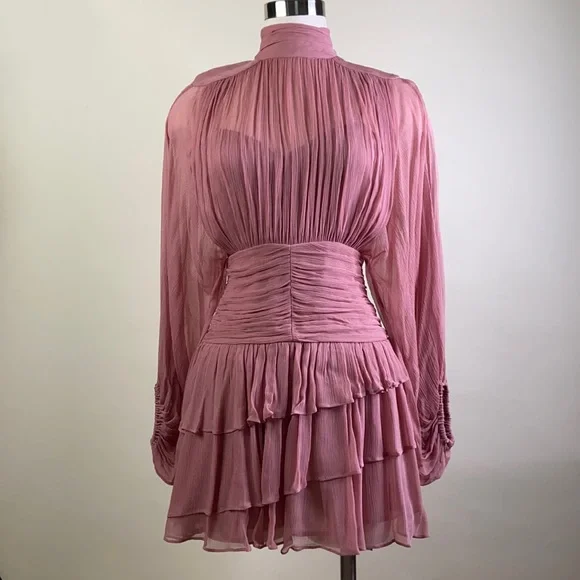 womens long sleeve swim dress Splash Around Swim Dress XXL / Flamingo